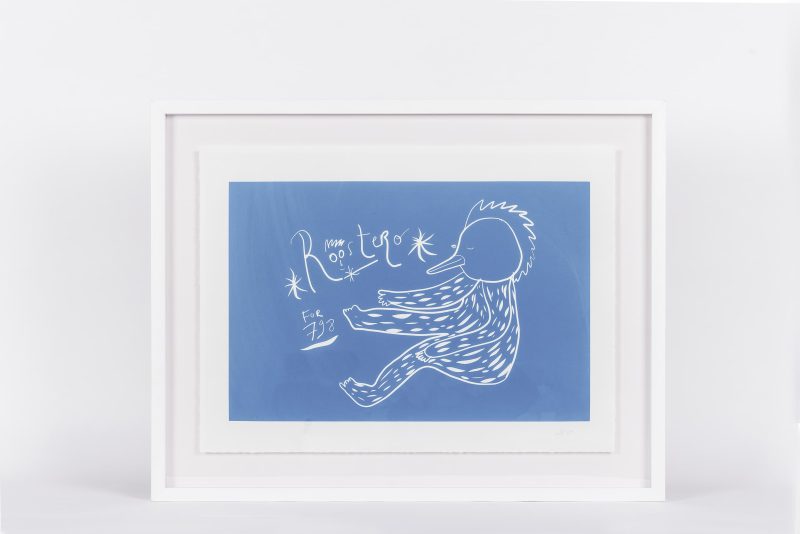 [Young's] (blue and white)