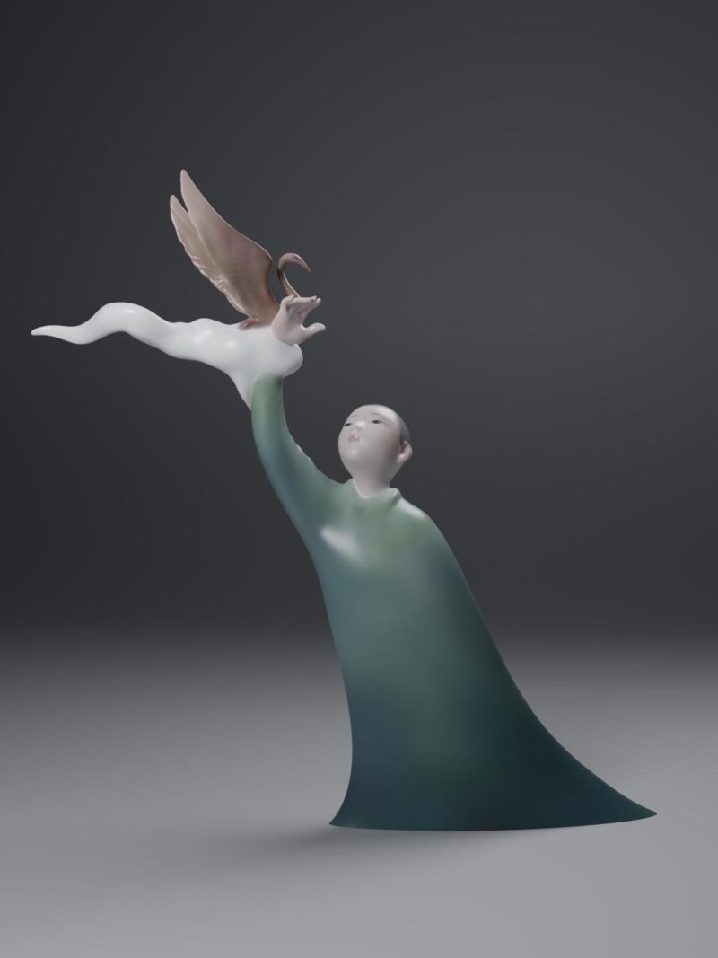 graceful (esp. of female posture)