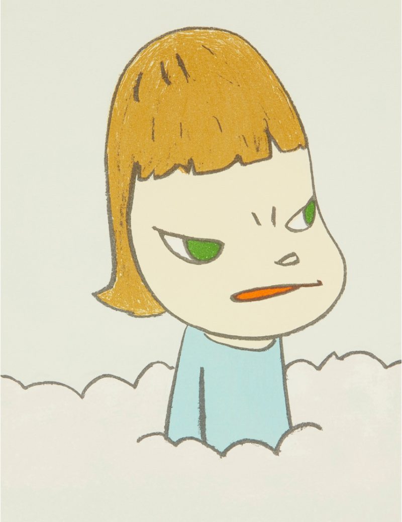 in the clouds