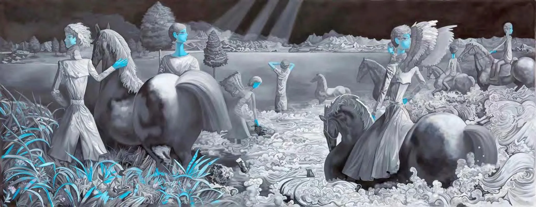 跨越河流的骑者NO.1